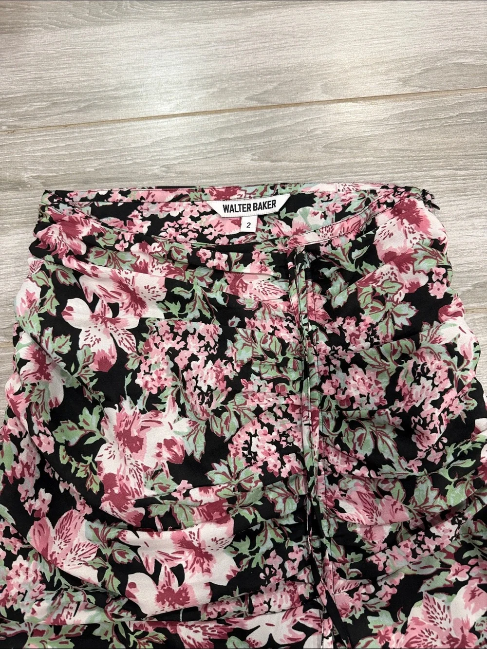 Walter Baker Floral Midi Skirt size 2